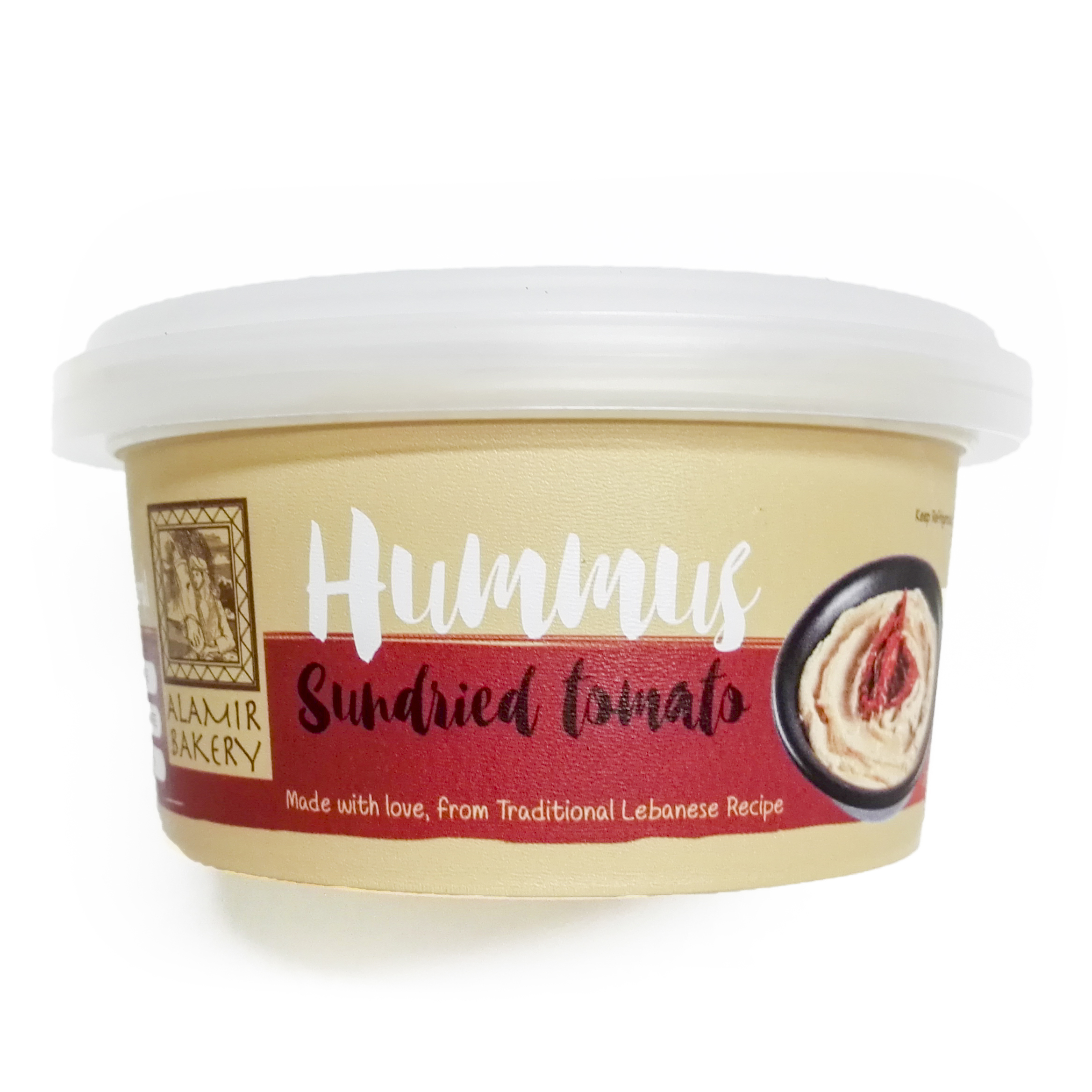 Hummus Sundried Tomato Alamir Bakery