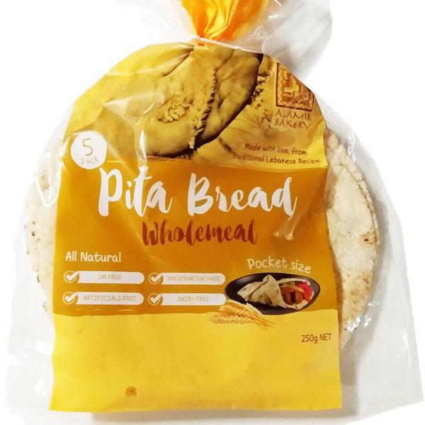 Pita Bread - Wholemeal Pocket